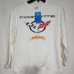 GM corvette sweatshirt kids Large 10/12 -Faded